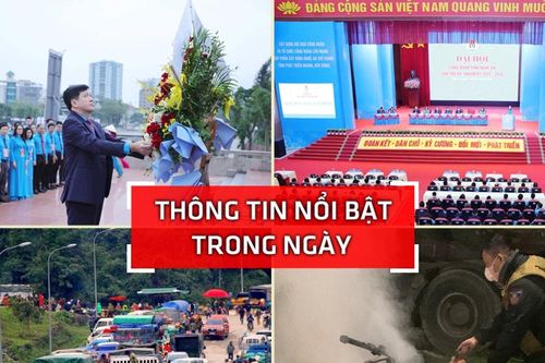 Nghệ An: Thông tin nổi bật ngày 7/12