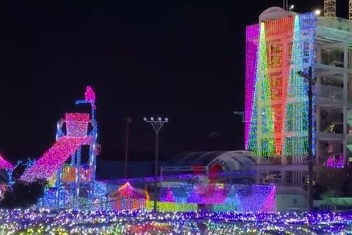 Nhật Bản: Rực rỡ đại tiệc ánh sáng Yomiuri Land