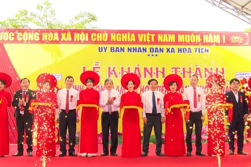 Xã Hòa Tiến khánh thành đình Hương Lam