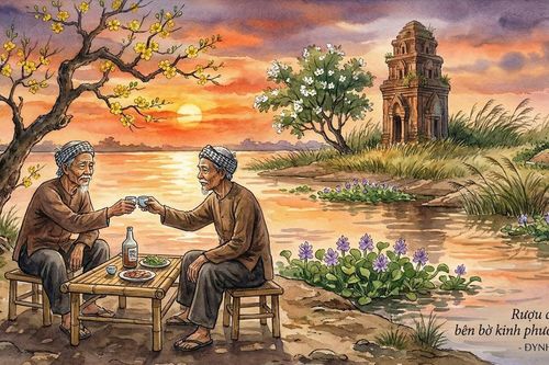 Rượu cuối năm bên bờ kinh phương Nam