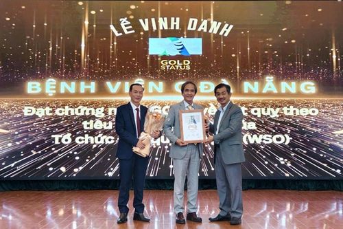 Bệnh viện C Đà Nẵng nhận Chứng nhận vàng trong điều trị đột quỵ