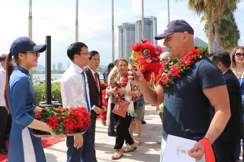 Bến du thuyền Ana Marina Nha Trang lần đầu đón khách du lịch tàu biển quốc tế
