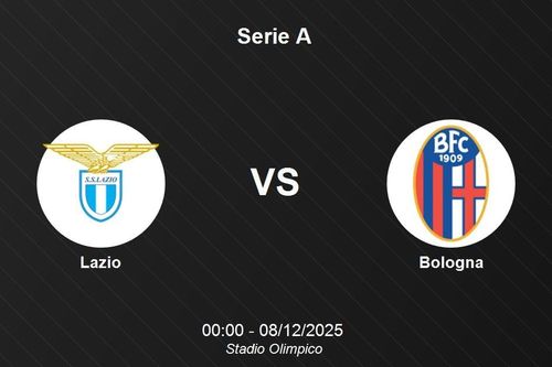 Nhận định Lazio vs Bologna - Serie A, 00:00 08/12/2025
