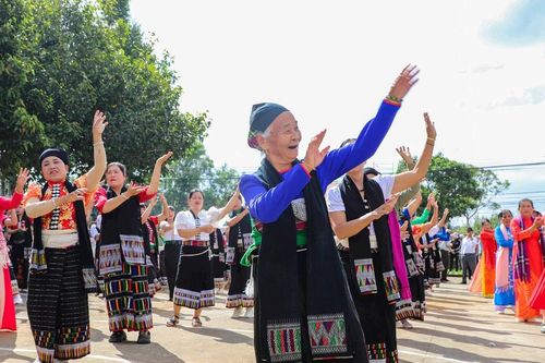 Đắk Sắk rộn ràng Lễ hội Cúng lúa mới