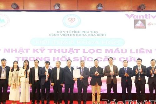 Hội thảo khoa học 'Cập nhật kỹ thuật lọc máu liên tục nâng cao chất lượng hồi sức cấp cứu'