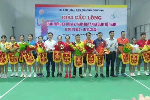 Lan tỏa phong trào tập luyện thể dục thể thao ở phường Đông Hà
