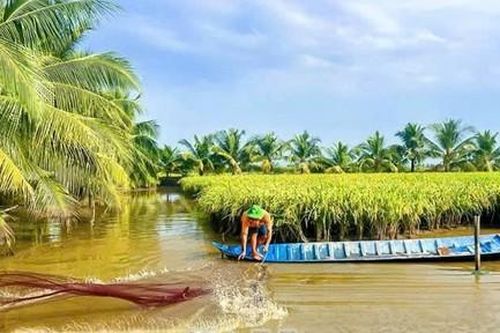 Làm giàu từ sản vật của hai dòng sông