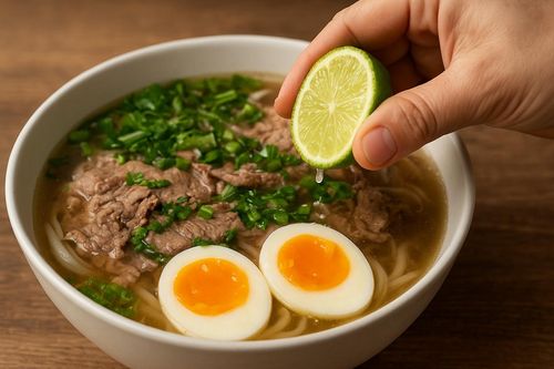 Trào lưu vắt chanh vào tô nạm bò để 'khỏi lo ốm', chuyên gia nói 'phản khoa học'