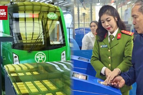 Soát vé tự động bằng CCCD, thẻ ngân hàng trên tuyến metro Hà Nội