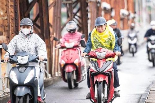 Bắc Bộ mưa nhỏ rải rác, đêm và sáng trời rét