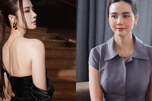 Nữ tổng tài phim 'Cách em 1 milimet' đời thực khoe lưng ong nuột nà, gợi cảm