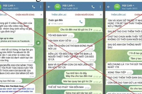 Công an Hà Nội cảnh báo thủ đoạn cưỡng đoạt tài sản dưới hình thức 'chat sex' trên mạng