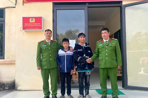 Tuyên Quang: Công an kịp thời ngăn chặn trẻ vị thành niên bị dụ dỗ bỏ nhà đi lao động