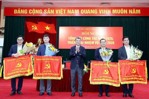 Hội nghị tổng kết công tác năm 2025 Ban Tổ chức Trung ương