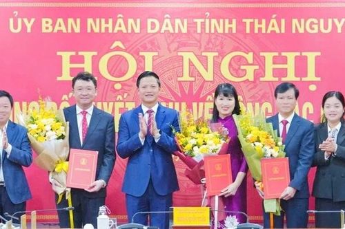 Thái Nguyên điều động, bổ nhiệm nhiều cán bộ lãnh đạo, quản lý