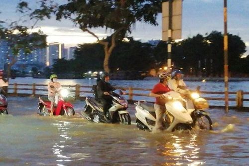 Triều cường có thể gây ngập tại ven biển Bắc Bộ và Đông Nam Bộ