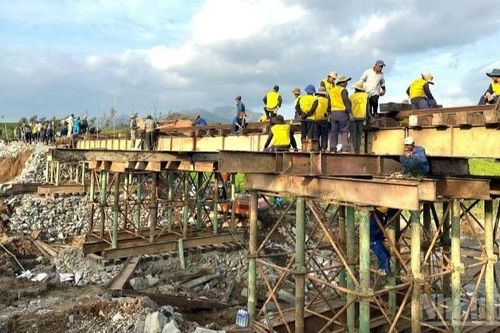 Công bố tình huống khẩn cấp về thiên tai để khắc phục hư hỏng tuyến đường sắt bắc-nam