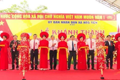 Đình Hương Lam hoàn thành tu bổ, trở thành điểm nhấn văn hóa của xã Hòa Tiến