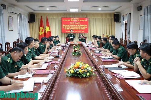Tọa đàm khảo sát Đề tài khoa học cấp Bộ Quốc phòng tại BĐBP tỉnh An Giang