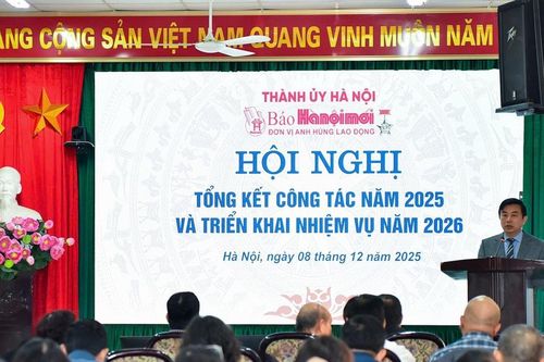 Báo Hànôịmới tổng kết năm 2025: Khẳng định vai trò báo chí chủ lực của Thủ đô