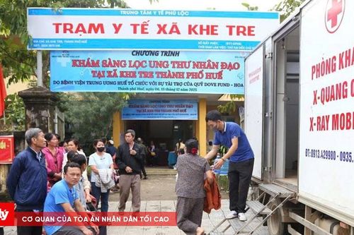 Hơn 1.000 người dân được khám sàng lọc ung thư miễn phí ở Huế