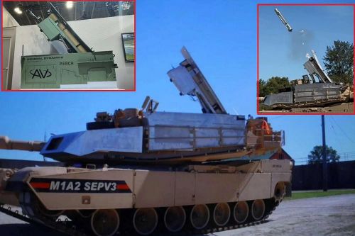 Mỹ tích hợp thành công bệ phóng UAV vào xe tăng M1 Abrams