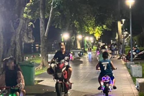 Cho thuê xe điện trẻ em trong công viên: Có thể áp dụng nhiều chế tài xử lý