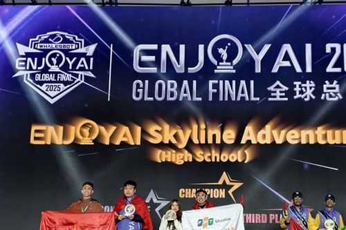 Việt Nam thắng lớn tại Chung kết Enjoy AI 2025