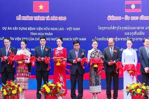 Việt Nam viện trợ hơn 500 tỷ đồng xây dựng Bệnh viện Hữu nghị tỉnh Hủa Phăn (Lào)