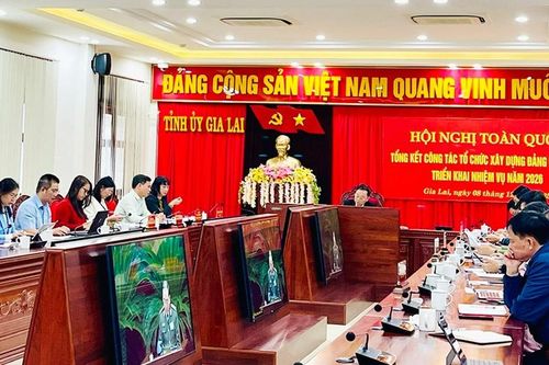 Tổng kết công tác tổ chức xây dựng Đảng năm 2025