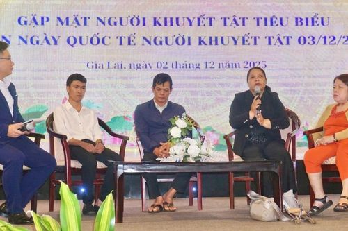 Gia Lai: Đồng hành, sẻ chia, tiếp thêm nghị lực cho người khuyết tật