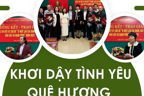Khơi dậy tình yêu quê hương