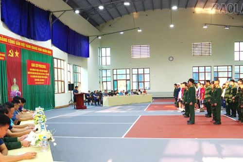 Bộ CHQS tỉnh tổ chức giao lưu thể thao chào mừng kỷ niệm 81 năm Ngày thành lập Quân đội nhân dân Việt Nam