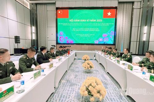 Hội đàm giữa BĐBP tỉnh Tuyên Quang (Việt Nam) và BĐBP Khu vực Văn Sơn, Quân giải phóng nhân dân Trung Quốc