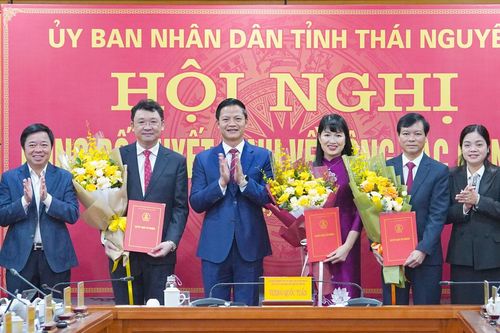 Thái Nguyên: Công bố quyết định điều động, bổ nhiệm lãnh đạo 3 sở, ngành