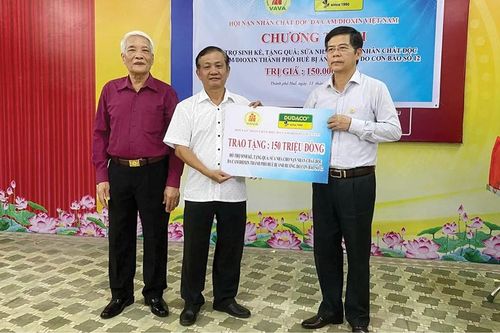 Xoa dịu nỗi đau mang tên da cam