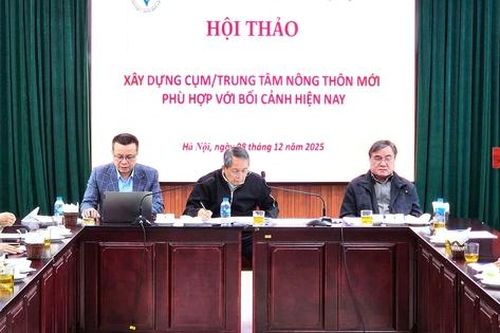 Cấp thiết bổ sung quy hoạch cụm, trung tâm nông thôn mới