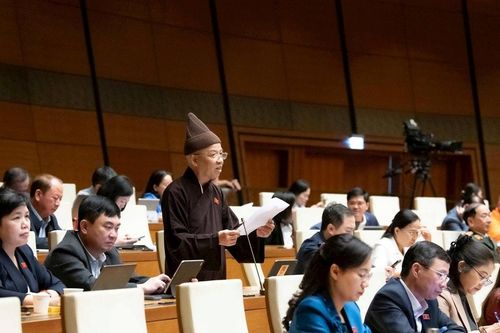 ĐBQH, Hòa thượng Thích Thanh Quyết (Quảng Ninh): Tạo lập khung cơ chế vượt trội, đủ mạnh để phát triển đô thị Hà Nội hiện đại, bền vững