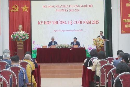 Phường Nghĩa Đô hoàn thành thu ngân sách năm 2025