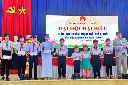 Xã Tây Hồ, thành phố Đà Nẵng tổ chức Đại hội Khuyến học lần thứ I, nhiệm kỳ 2025-2030