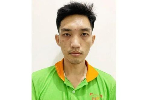 Nguyễn Quốc Thịnh- đối tượng truy nã vì trộm 17kg khô mực ra đầu thú