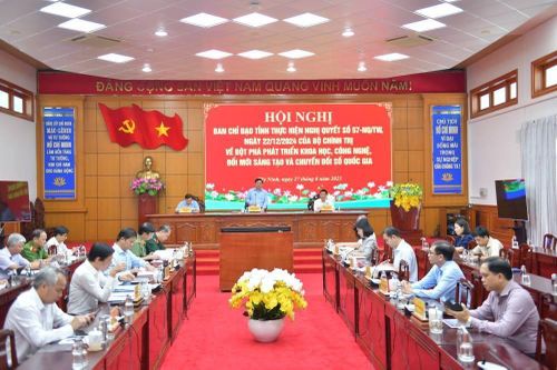 Lãnh đạo tỉnh Tây Ninh: Triển khai Nghị quyết 57 là nhiệm vụ trọng tâm
