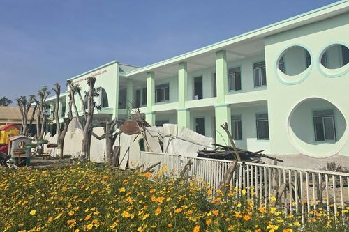 Nhiều dự án trường học ở Nghệ An thi công ì ạch