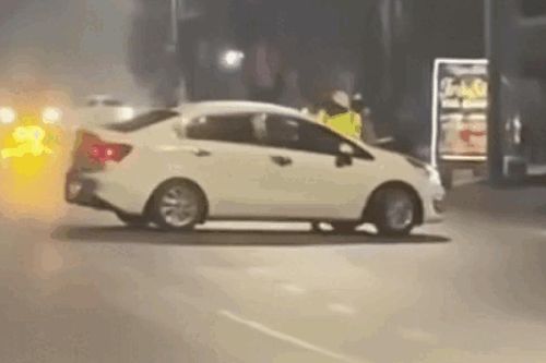 Tài xế vi phạm nồng độ cồn, hất văng CSGT lên nắp ca-pô để bỏ chạy ở Thái Nguyên