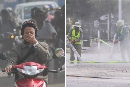 Bụi mịn ở Hà Nội gấp 20 lần khuyến nghị, ô nhiễm vẫn mức đỏ: Bao giờ mới đỡ?