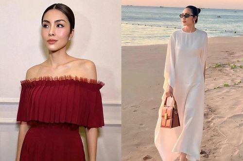 Váy dự tiệc cưới của Tăng Thanh Hà chưa bao giờ gây thất vọng: Đơn giản mà sang