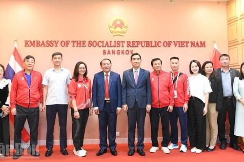 Đại sứ quán tại Thái Lan đồng hành cùng Đoàn Thể thao Việt Nam tham gia SEA Games 33
