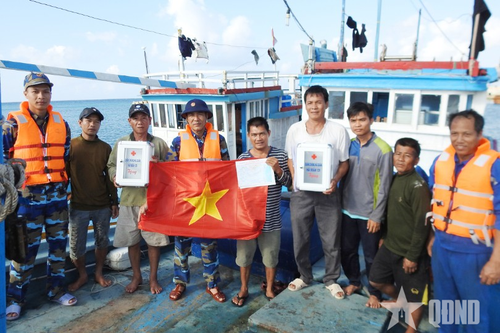 Hải đoàn 129 - Điểm tựa tin cậy của ngư dân