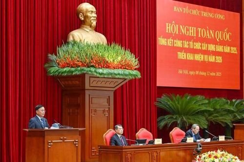 Ngành Tổ chức xây dựng Đảng tiếp tục đoàn kết, đổi mới, hoàn thành xuất sắc nhiệm vụ được giao trong giai đoạn mới