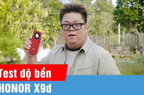 Điện thoại pin 8.300 mAh HONOR X9d vượt qua loạt thử nghiệm độ bền thực tế